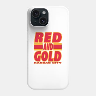 KC LYFE Red and Gold Kansas City Phone Case