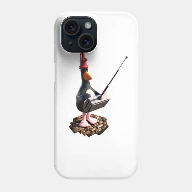 Feathers Mcgraw Remote Control Funny Cute Phone Case by Ac Vai