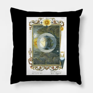 Earth - Work of the Fourth Day - Physica Sacra Pillow