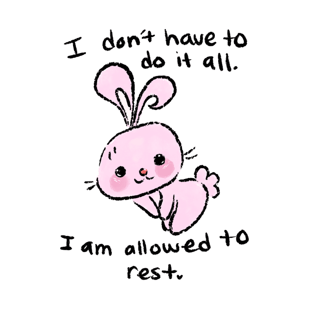 Resting Bunny Face by The Mindful Maestra