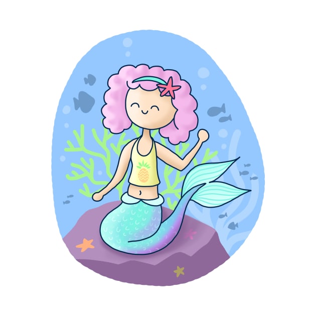 Candy Mermaid by sombrasblancas