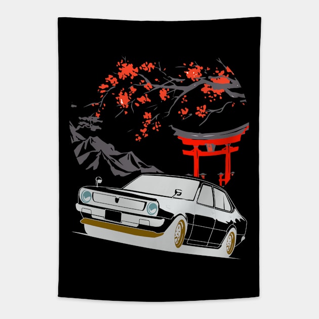 Corolla KE30 Tapestry by gaplexio