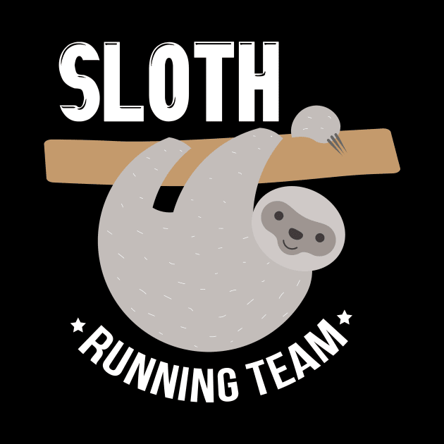 Adorable Sloth Running Team for Sloth Lovers by theperfectpresents