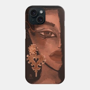 Fashion portrait Phone Case