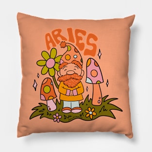 Aries Gnome Pillow