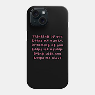 Thinking of you Phone Case