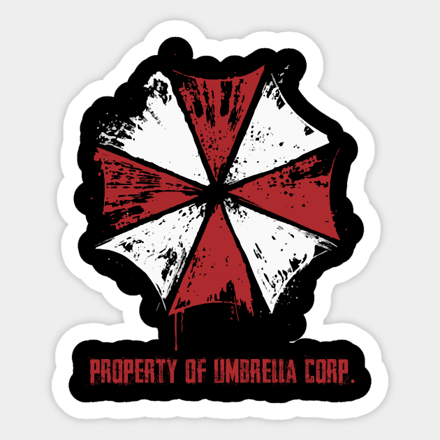 Umbrella Corp Stickers for Sale