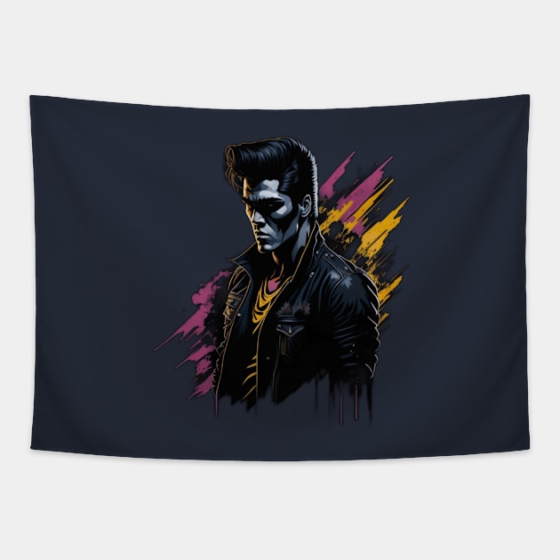 elvis presley Art Tapestry by Lusianus Bryan.Store