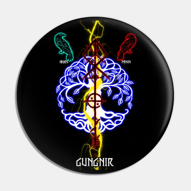 Gungnir odin spear red thunder Pin by Korvus78