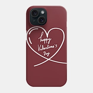 happy valentine's day Phone Case