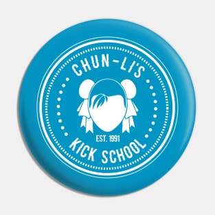 Chun Li's Kick School Pin