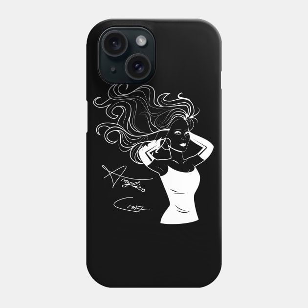 Angelica Croft Phone Case by Universe Design