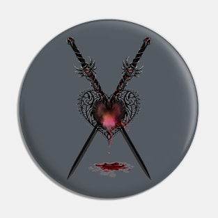 Vicious Heart (Asphalt) Pin