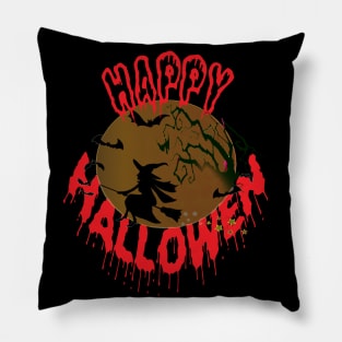 happy hallowen Pillow