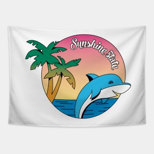 Florida Sunshine State Tapestry