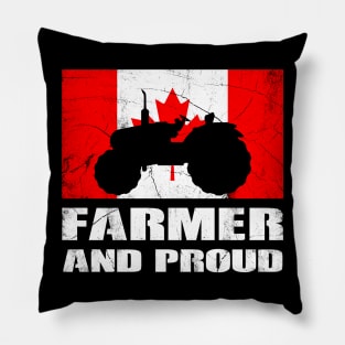 Canadian Farmer and Proud Pillow