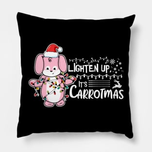 Lighten Up, It's Christmas Pillow