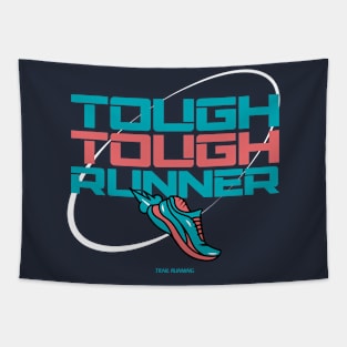 Tough, Tough Runner Trail Running Tapestry