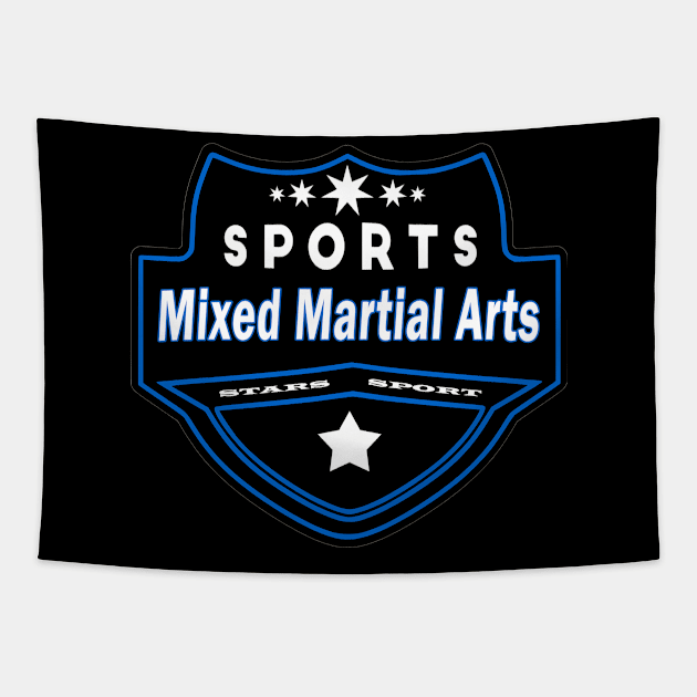 Sports Mixed Martial arts Tapestry by Creative Has