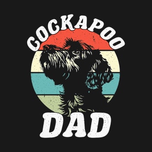 Cockapoo Dad Dog Funny Father's Day Vintage Pet T-Shirt