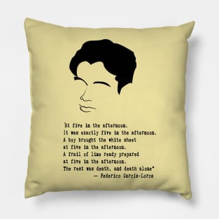 Federico García Lorca Pillow