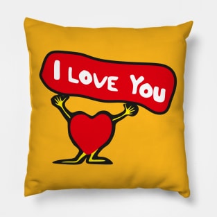 I love you Pillow