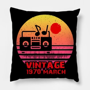 50 YEARS BIRTHDAY VINTAGE CLASSICS Pillow