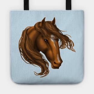 Horse Head - Chestnut Star Snip Tote