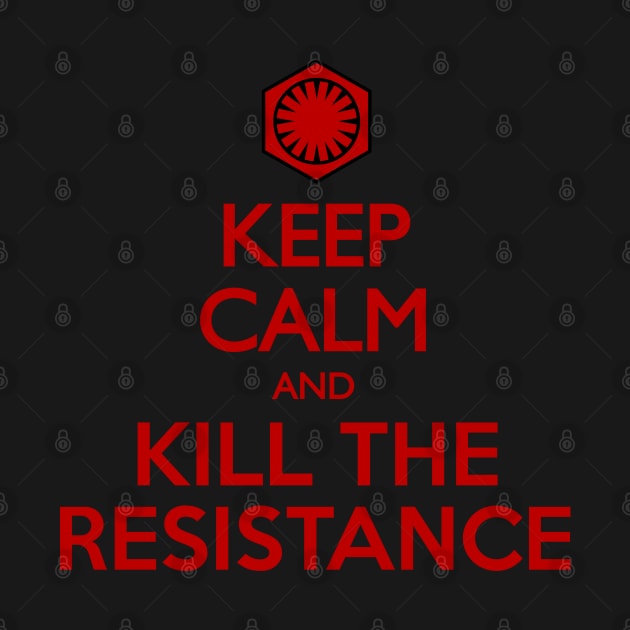 Keep Calm And Kill The Resistance by Liberty Art