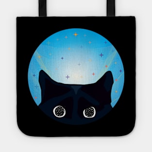 gato viendo las estrellas Tote