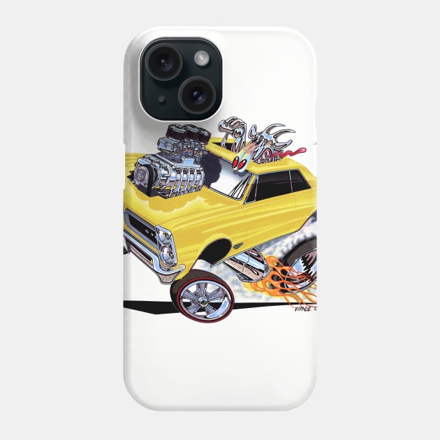 GOATINATOR 1965 GTO Phone Case by vincecrain