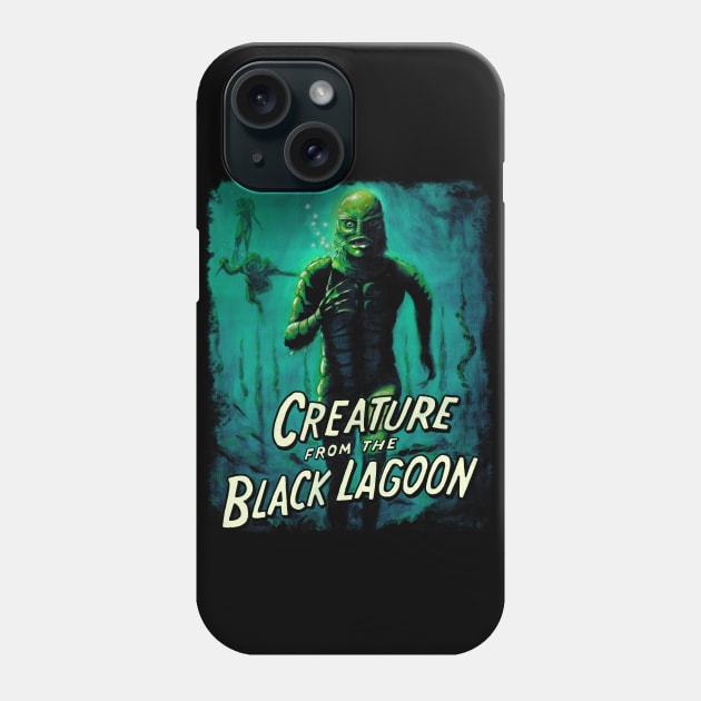 Creature from the Black Lagoon Phone Case by DasFrank