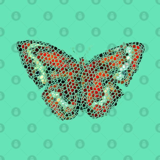 Butterfly Mosaic by Alan Hogan