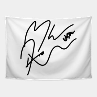 SUPER M BAEKHYUN SIGNATURE Tapestry