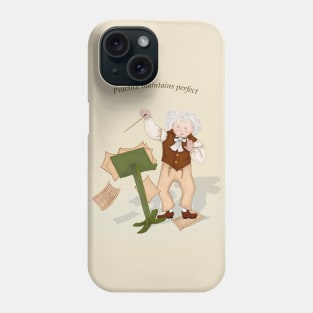 Practice Maintains Perfect Beethoven Conducting Music Phone Case