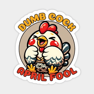 April fool chicken Magnet