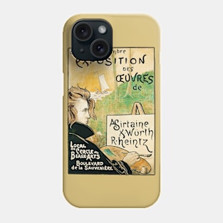 Vintage Art Show Poster Phone Case