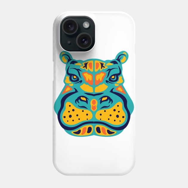 Hippopotamus Phone Case by ABCSHOPDESIGN