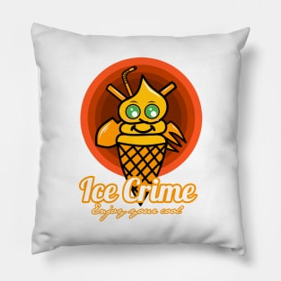 Cute ice cream character Pillow