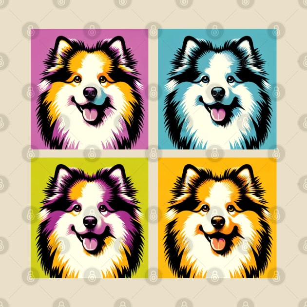 Icelandic Sheepdog Pop Art - Dog Lovers by PawPopArt