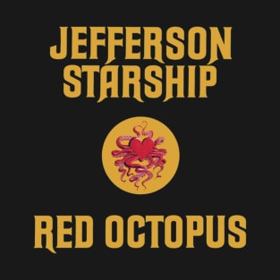 Jefferson Starship Red Octopus T-Shirt