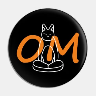 OM Cat Pin