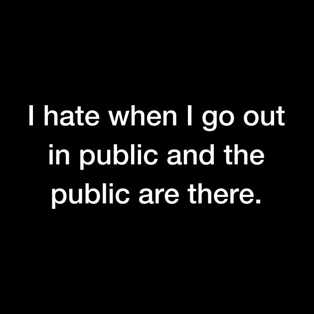 I Hate the Public by Koala Station