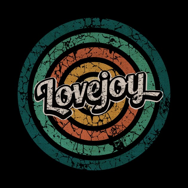 Lovejoy // Retro Circle Crack Vintage by People Mask