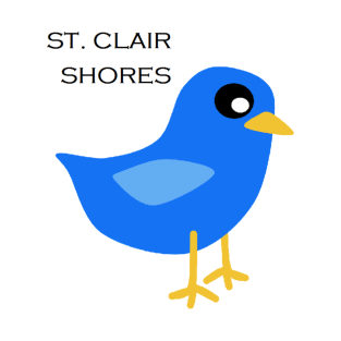 St. Clair Shores Blue Bird T-Shirt