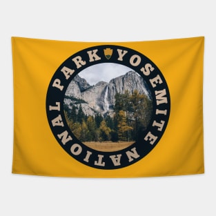 Yosemite National Park circle Tapestry