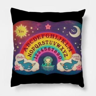 Rainbow Mermaid Spirit Board Pillow