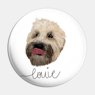 Louie Wheaten Puppy Pin