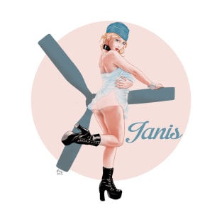 Janis The Pin Up Girl T-Shirt