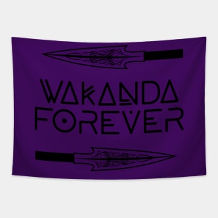 Wakanda Forever Tapestry